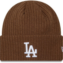 New Era Mens Wide Cuff Los Angeles Dodgers Beanie - Med Brown