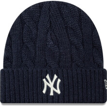 New Era Mens Short Cuff New York Yankees Beanie - Navy