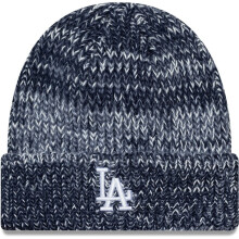 New Era Mens Chunky Knit Los Angeles Dodgers Beanie - Med Blue