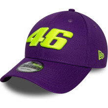New Era Mens 9FORTY Valentino Rossi Baseball Cap - Med Purple