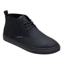 (10 UK, Black) Ben Sherman Mens Parky Chukka Boots
