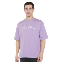 Camiseta Suelta con Estampado de Letras para Hombre Levi'S (A7900-0035_Púrpura)