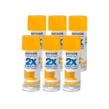 Rust-Oleum 334054-6PK Painter's Touch 2X Ultra Cover Spuitverf, 12 oz, Glanzend Gouden Zonsondergang, 6-Pack