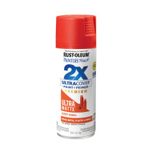Rust-Oleum 366987 Painter's Touch 2X Ultra Cover Spray Paint, 12 oz, Ultra Matte Burnt Sienna