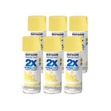 Rust-Oleum 263148-6PK Painter's Touch 2X Ultra Cover Spuitverf, 12 oz, Satin Lemon Grass, 6 Verpakkingen