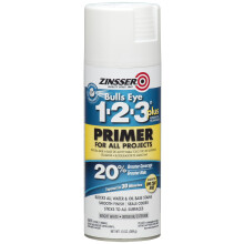 Zinsser 272479 Bulls Eye 1-2-3 Plus Spray Primer, 13 oz, White