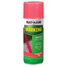 Rust-Oleum 1988830 Peinture de Marquage en Spray, 11 oz, Rose Fluo