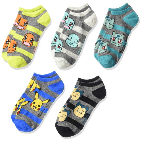 Pokémon Pokemon Jungen 5er Set No Show Socken