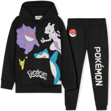Pokemon Trainingspak Jongens, Tieners, 2-delige Hoodie Joggers, Anime Hoodie Kleding