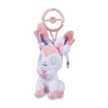 Porte-clés en peluche Sylveon des partenaires d'aventure Pokémon