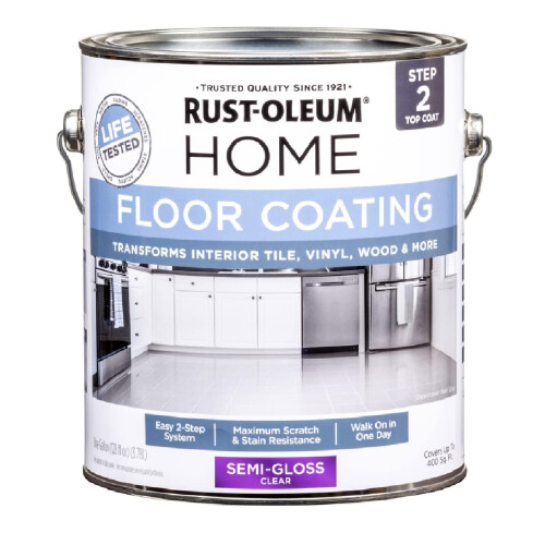 Rust-Oleum Rust-Oleum 358584 Vloercoating Toplaag Semi-Glans Transparant L