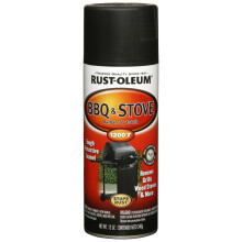 Rust-Oleum 249310 Peinture en Spray BBQ & Fours, 12 oz, Noir BBQ