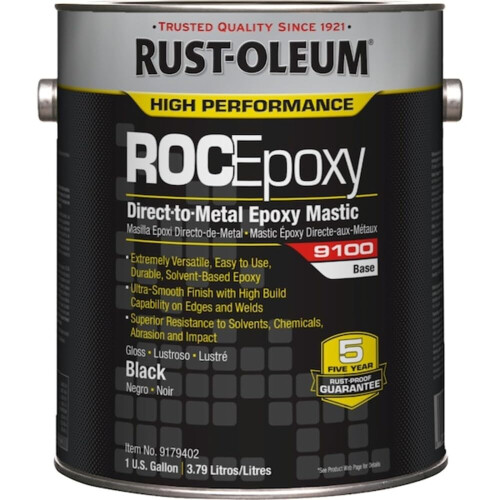 Rust-Oleum 9100 Schwarz GLANZ 1 LITER