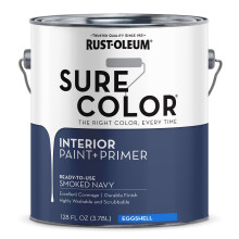 Rust-Oleum 380226 Smoked Navy Innenfarbe + Grundierung, Eierhaut, 1 Gallone
