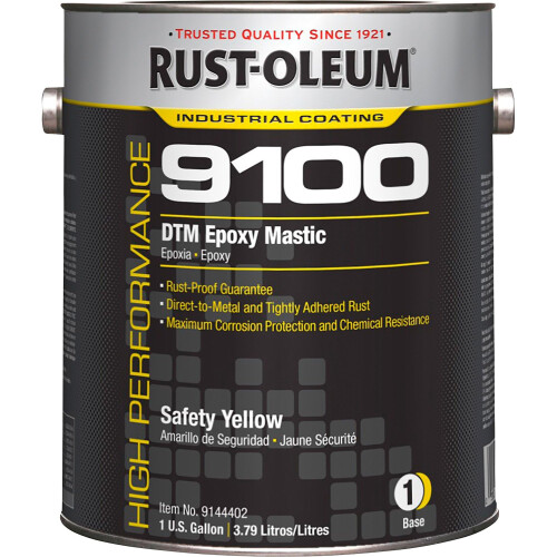 Rust-Oleum 9100 Sicherheitsgelb GLANZ 1 GALLONE