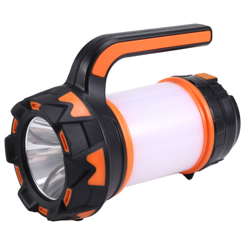 LED Lantern Camping Flashlight Rechargeable Waterproof Searchlight Outdoor Emergency Multi-Function Searchlight,C