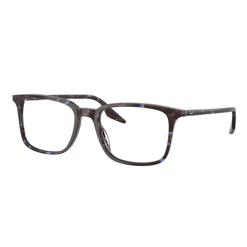 Ray - Ban Unisex Blue Rx5421 8424 Optical Frames Acetate Transparent Squared Normal - Image 3
