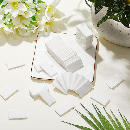 100 Pcs Unscented Refills Aromatherapy Pads Arom Oil Pads Electric Diffusers Pads for Fragrance&  Plugs Diffusers 1