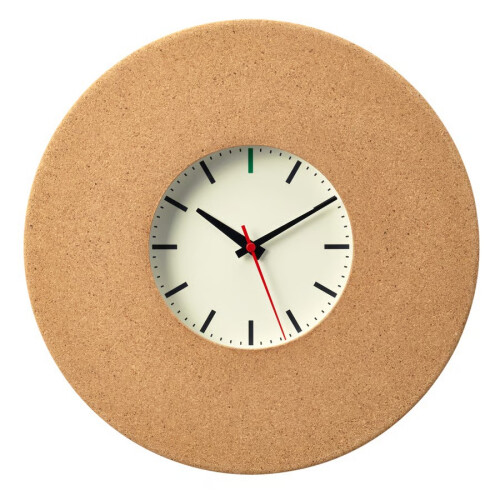 IKEA SVARTGÖK Cork Wall Clock 38 cm