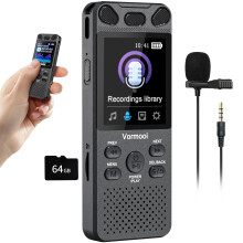 Vormooi 110H 80GB Digital Voice Activated Audio Recorder