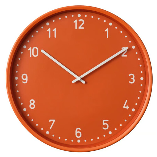 IKEA BONDIS Steel Wall Clock 38 cm