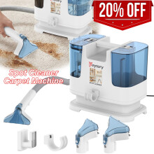 15KPa Portable Spot Carpet Upholstery Cleaner Handheld Sofa Stain Striker 2000W