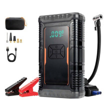 Batterie-Booster mit Luftkompressor - DUOKU - JS-382 - 1600 A Spitze - 8000 mAh - für Benzin 6,0L / Diesel 3,0L