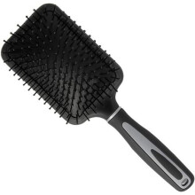 Paddle Hair Brush Professional Detangling Style Soft Rounded Bristles Wide Base