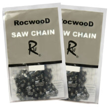 RocwooD Chainsaw Chain Fits Parker PCS6200 20" .325 .058" 1.5mm 76DL x2