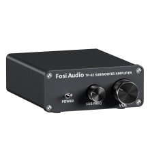Fosi Audio TP-02 Subwoofer Amplifier Home Audio Bass Amp Mono Subwoofer Amp 220W
