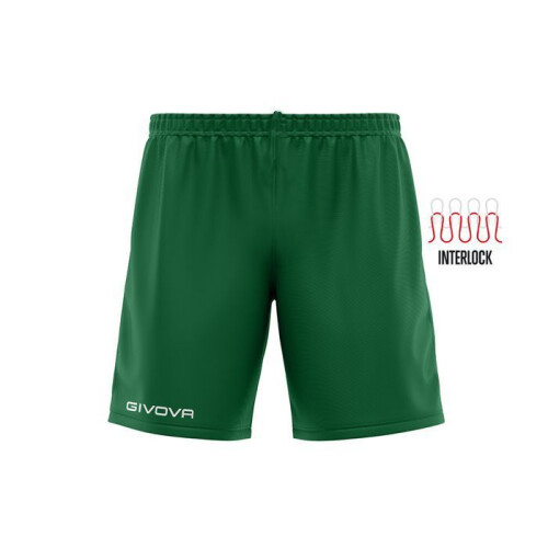 Givova Capo Interlock lasten shortsit - vihreä - 3XS