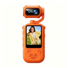 Children'S Digital Handheld Camera with Rotatable Lens 130 Wide-Angle 2-Inch HD Screen Kids Video Recorder C