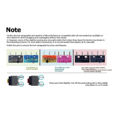 For GPX2/GPW3 Mouse Micro Motion Board Sinking Gold Solder Pad Fully Hot Swappable for Mouse Micro 3pin/2pin