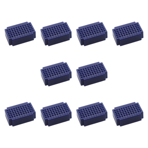 ZY55  Bread Board 55 Points Solderless PCB Board for  Raspberry Pi Prototyping Circuit Testing B