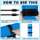 2 Pack Anti-Slip Floating Water Mat Strap,Floating Pad Strap Reusable Water Mat Straps with Pad Protectors 1