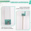 KTR-C-75 KTR-C-75mm Spring Self Recovery Linear Displacement Sensor (Built-in Spring) Self Reset 5