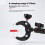 Bike Action Camera Universal Pipe Clip Three-Pronged Lock Bike Camera Rotating Mount 9