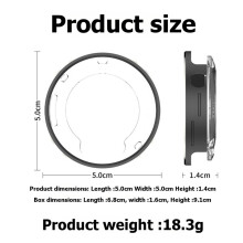 Étui de Protection Transparent Antichoc avec Protection D'Écran pour Montre pour CMF By  Watch 3 Pro, Gris