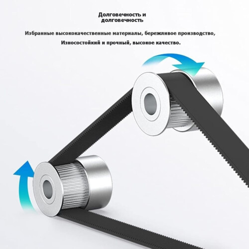 X-Axis Replacement Part for  X2D 3D Printer,3D Printer X-Axis Replacement Belt,3D Printer Rubber Belt 1