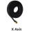 X-Axis Replacement Part for  X2D 3D Printer,3D Printer X-Axis Replacement Belt,3D Printer Rubber Belt 6