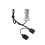 5V 3PIN ARGB LED Spotlight Motherboard Ceiling Lamp Aura Sync Gaming Desk PC Case Adjustable Angle Accent Lighting B 1