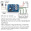 500W 15A  12V-36V Brushless Motor Driver Board Hall-Free Speed Controller Module 3