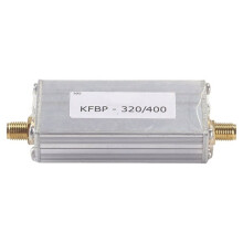 Filtro de Paso de Banda KFBP-320/400 Filtro de Paso de Banda UHF de 320-400 MHz Interfaz SMA Hembra 50 Ω 2 W