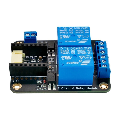 2CH Relay Module Input 5V Active Low Trigger Opto-Isolated Relay Expansion Board for  Home Automation