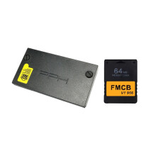 Für PS2-Konsole -Netzwerkkartenadapter -Schnittstelle Festplattenunterstützung 2,5-Zoll- und 3,5-Zoll--IDE-Kartenadapter