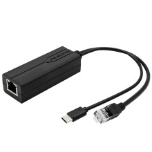 Répartiteur PoE Gigabit 5 V 2,4 A/3,5 A - Module D'Alimentation USB 48 V Vers 5 V pour Périphériques Réseau, Sortie Type-C
