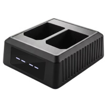 Chargeur de Batterie NP-SA100 pour  50 W PD Double Charge Numérique Intelligente Puce Intelligente Protection Contre la Surchauffe Charge Rapide