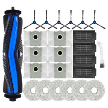 Pièces de Rechange pour Aspirateur pour pour Deebot T50 Pro Omni/T50 Omni/Gen2: Brosses Principales, Lingettes de Nettoyage