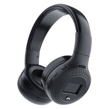 Słuchawki B19 Bezprzewodowe Nauszne HiFi Stereo Bass Obsługa AUX Karta Micro- Mikrofon Wygodne Noszenie
