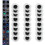 Projector Disc 24 PCS, Dazzling Starry River Replacement Discs for USB Night Light Ceiling & Wall Decor 1